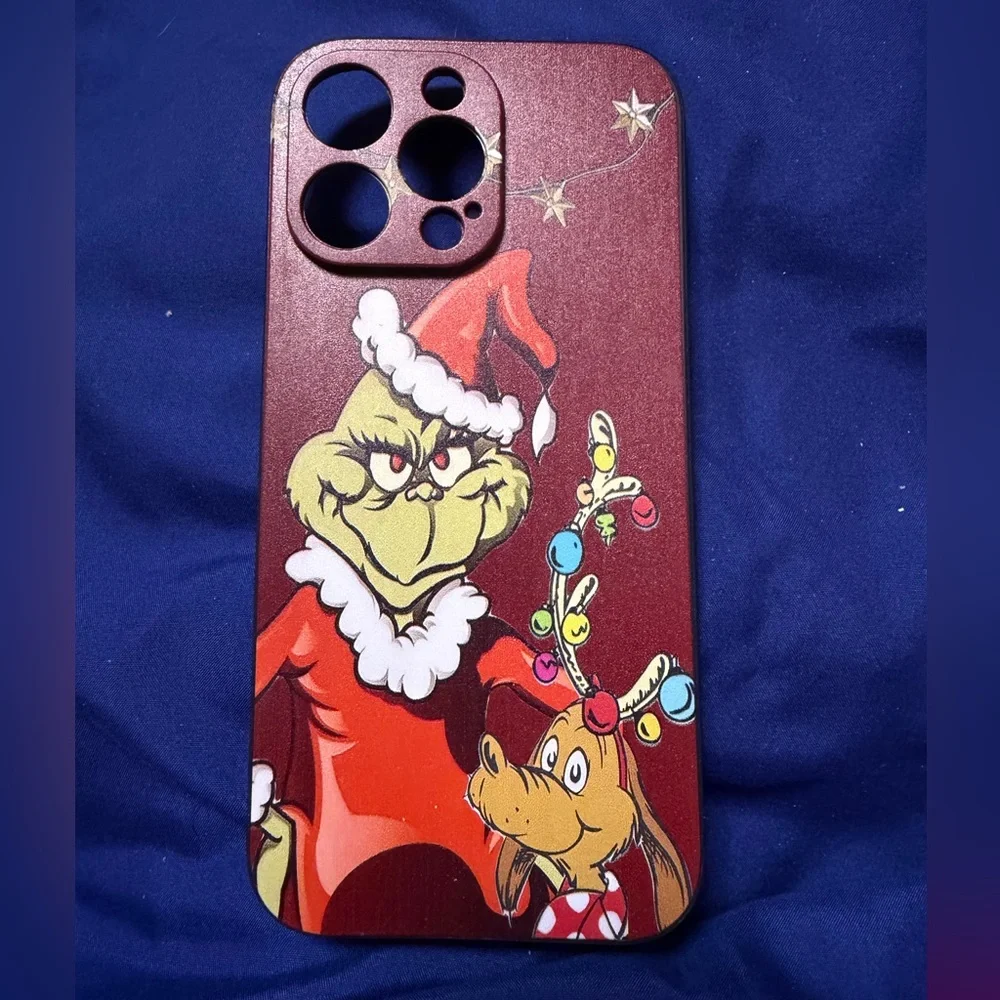 iPhone 16 Pro Max Grinch and Max Case
